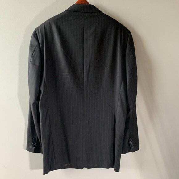Joseph Abboud Mens Multicolor Striped Silk Wool Blend 3 Button Blazer Size 42L - Picture 9 of 9